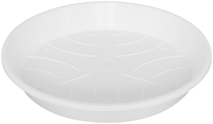 Dessous de verre blanc Ø 18 cm