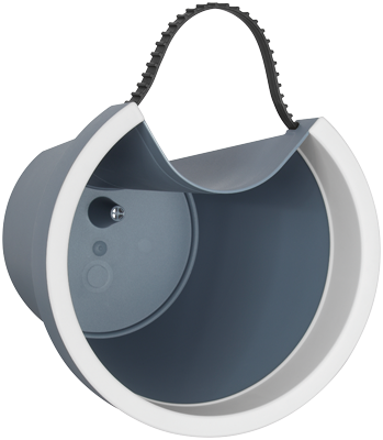 E & K Pot de gouttière Ø 23 cm