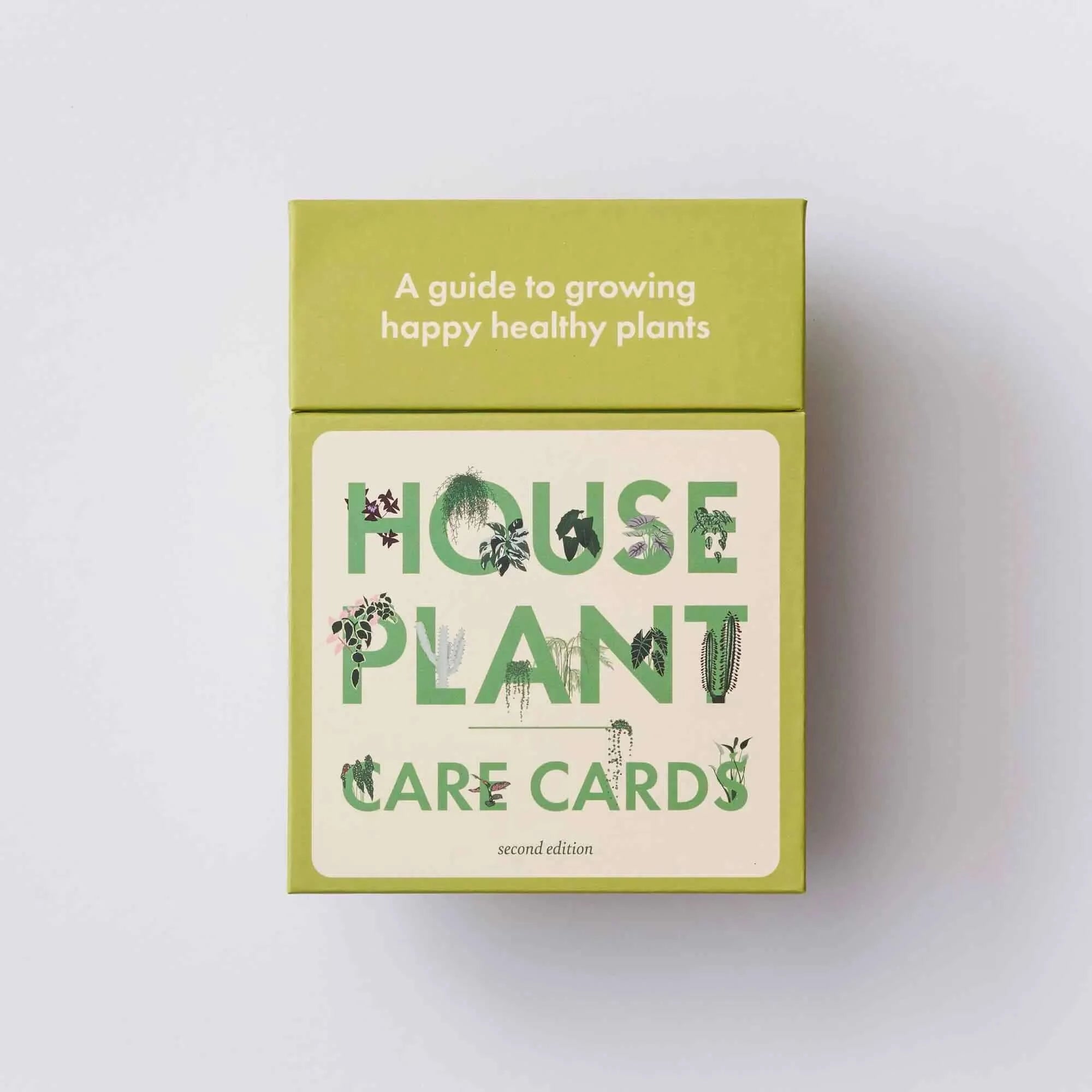 Houseplant Care Cards - Cartes de soins pour les plantes d'intérieur