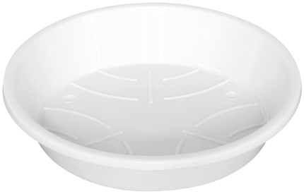 Untersetzer weiss Ø 8 cm